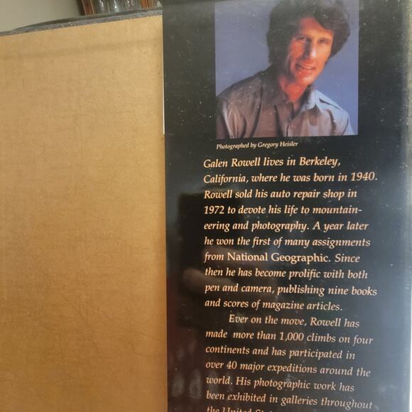 Book: The Art of Adventure Author: Galen Rowell Hardcover  Great Condition - Picture 3 of 9